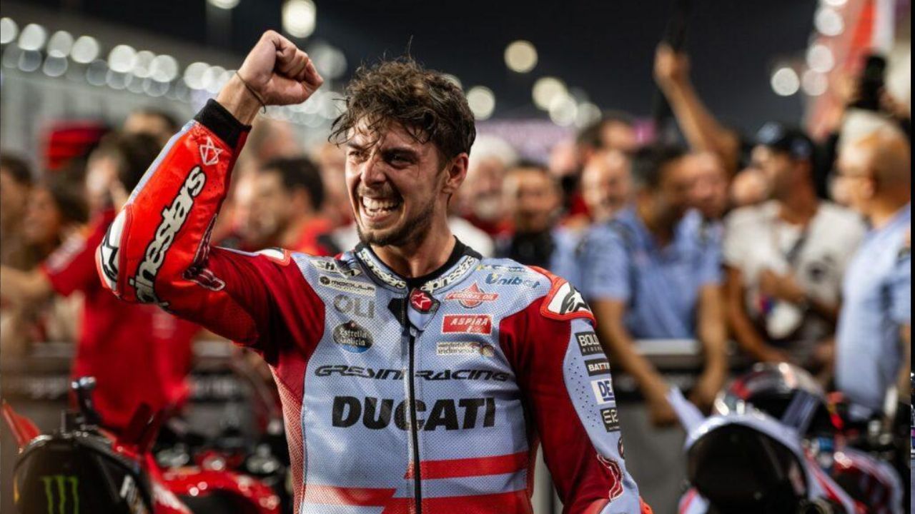 MotoGP Qatar GP: Di Giannantonio Beats Bagnaia to Win,  Marini Completes Podium