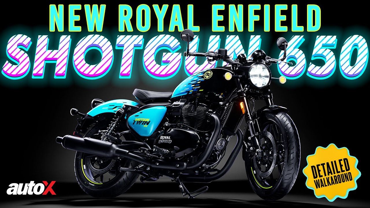 Royal Enfield Shotgun 650 Unveiled in India | Detailed First Look from Motoverse 2023 | autoX