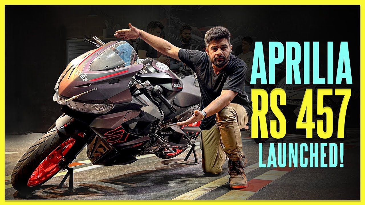 Aprilia RS 457 Launched at Rs 4.10 Lakh! | Detailed Launch Walkarouond | autoX