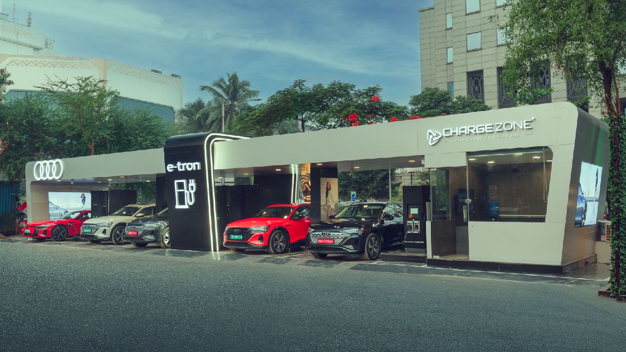 Audi, ChargeZone Set Up India's First Ultra-Fast Charging Station in Mumbai