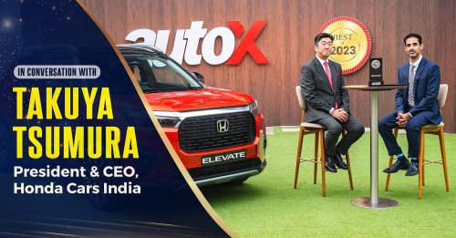 Honda Elevate Electric Will be Different: Takuya Tsumura, President & CEO, HCIL | autoX Awards 2023