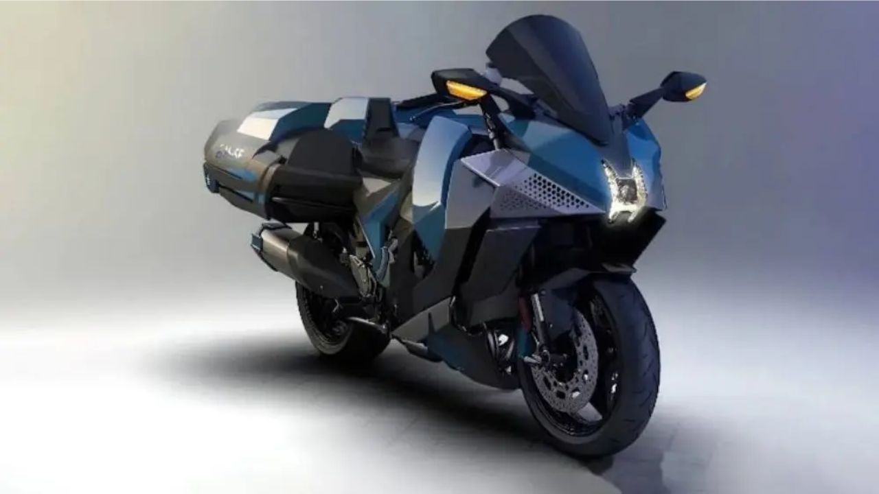 Kawasaki Showcases its Hydrogen-Powered Motorcycle Concept