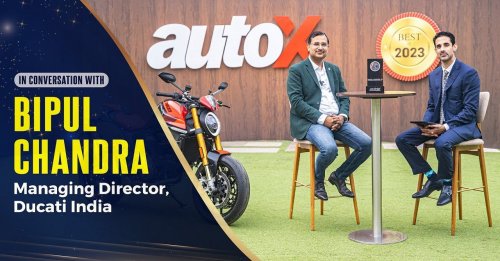 Streetfighter V4 Lamborghini Launch in December: Bipul Chandra, MD, Ducati India | autoX Awards 2023