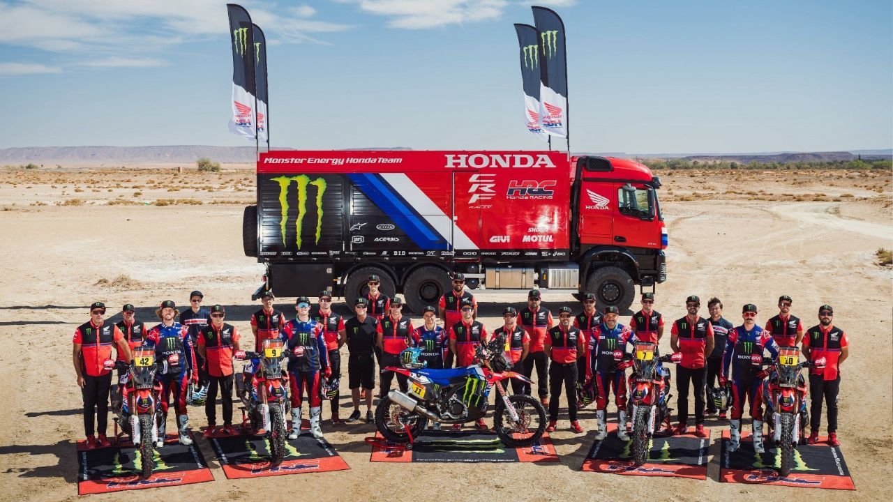 Dakar 2024: Monster Energy Honda Set for Grueling Endurance Rally