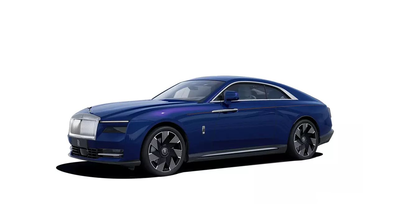 Rolls Royce Spectre Salamanca Blue