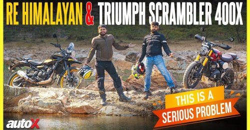 Royal Enfield Himalayan 450 vs Triumph Scrambler 400 X | Ultimate Comparison | 2024 | autoX