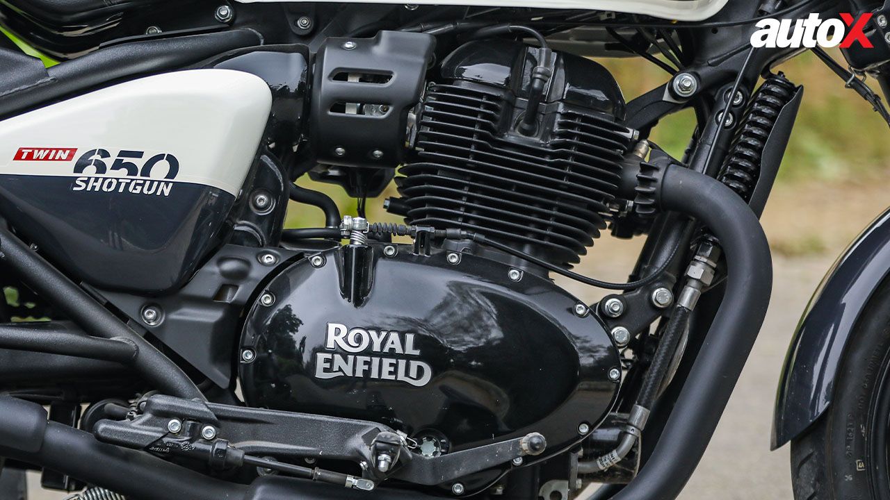 Royal Enfield Shotgun 650 Engine