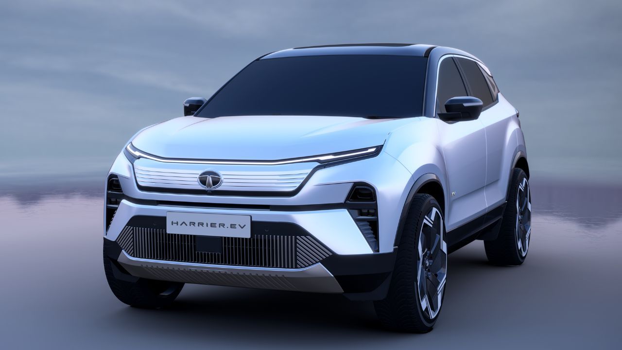 Tata Harrier EV Concept to be Showcased at Bharat Mobility Show 2024, India Launch Likely This Year