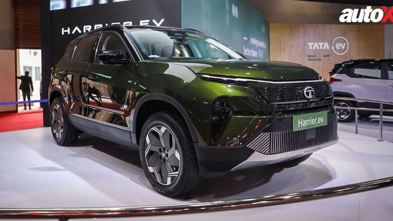 Bharat Mobility Expo: Tata Harrier EV Concept Showcased in India Ahead of Upcoming Launch