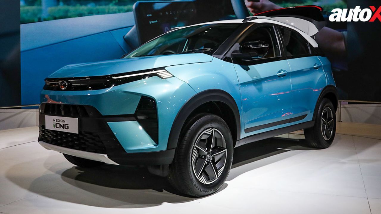 Bharat Mobility Expo: Tata Nexon i-CNG Concept Debuts, Previews Production-Ready Model