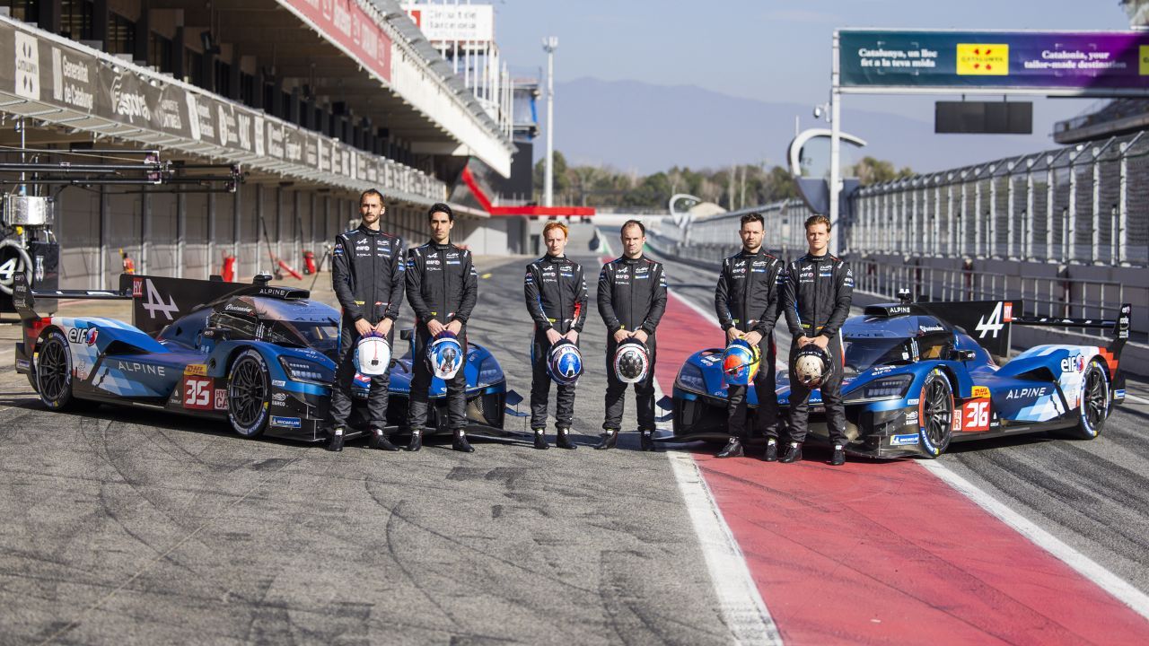 2024 WEC Alpine Reveals A424 Hypercar Livery for FIA World Endurance