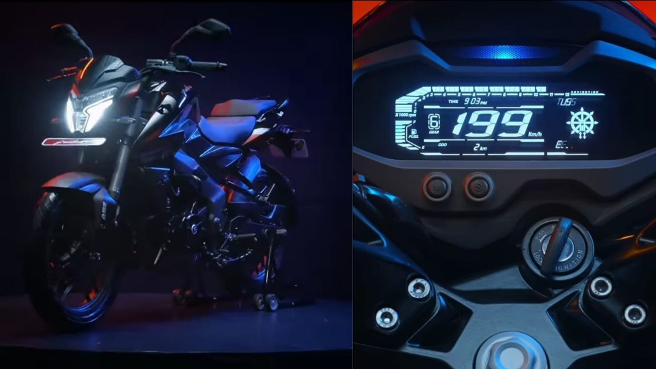 2024 Bajaj Pulsar NS200, NS160 Unveiled in India, Gets New Digital Instrument Cluster, LED Headlamp and More