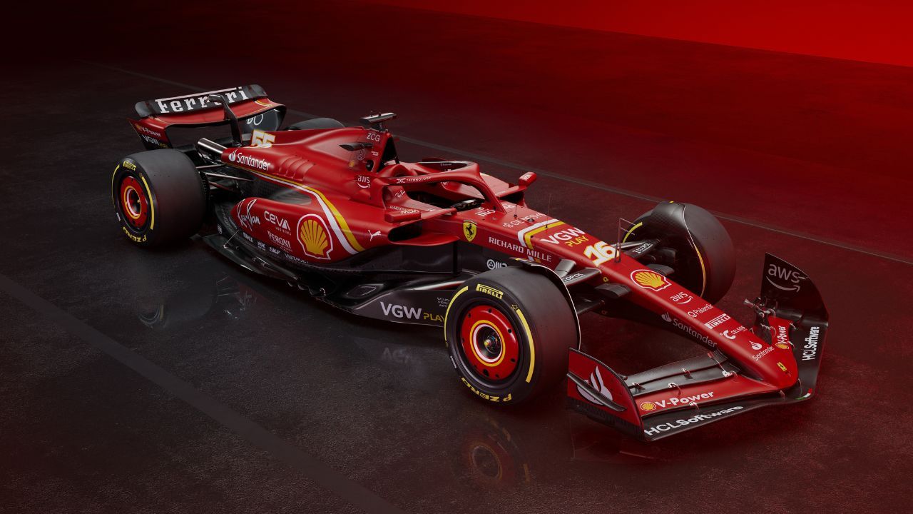 F1: Ferrari Reveals SF-24 Livery for 2024 Season as Leclerc and Sainz Get Ready to Fight Red Bull