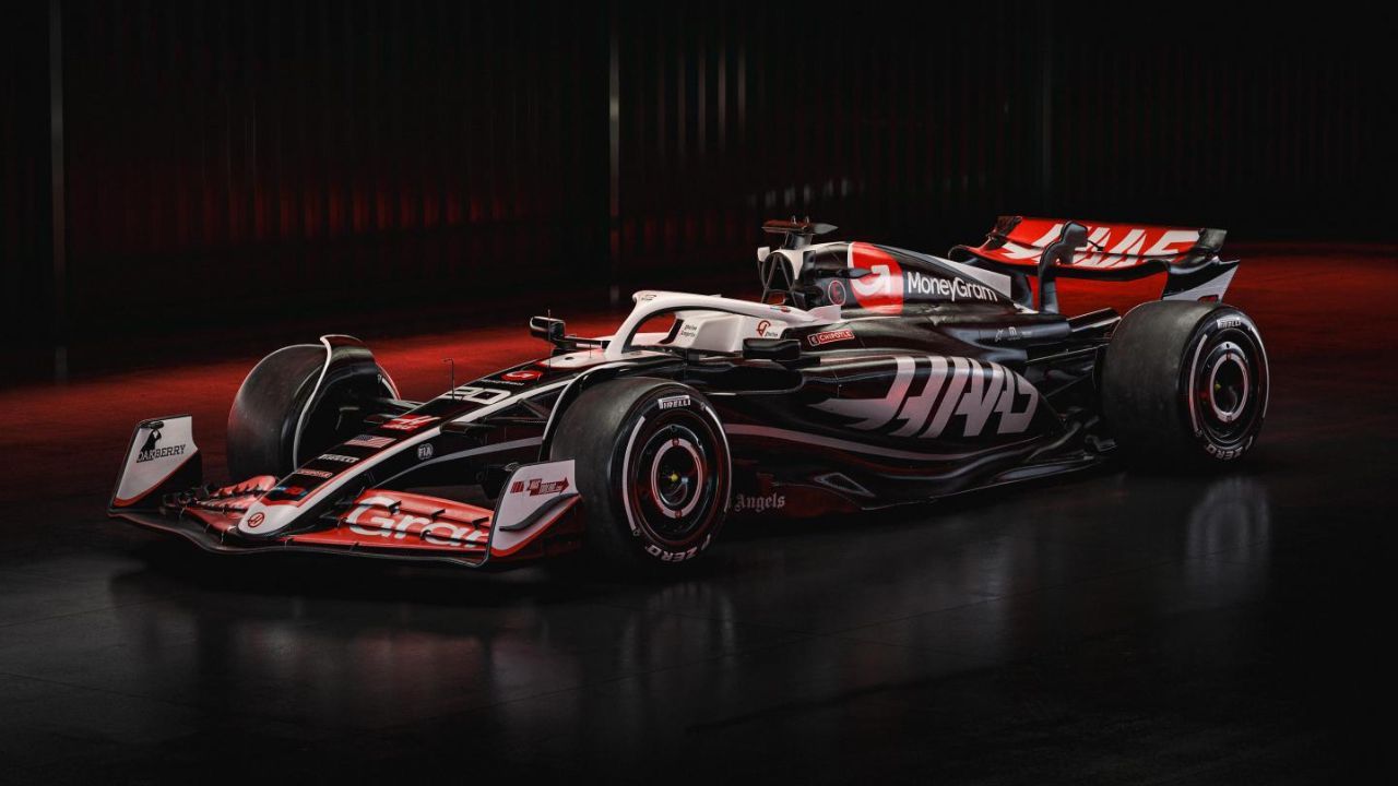 Haas F1 2024 Vf24 Livery