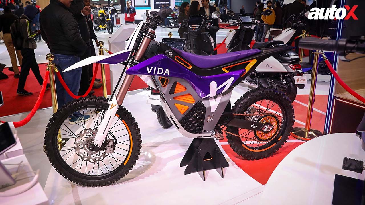 Hero Vida Electric Dirt Bike Bharat Mobility Expo