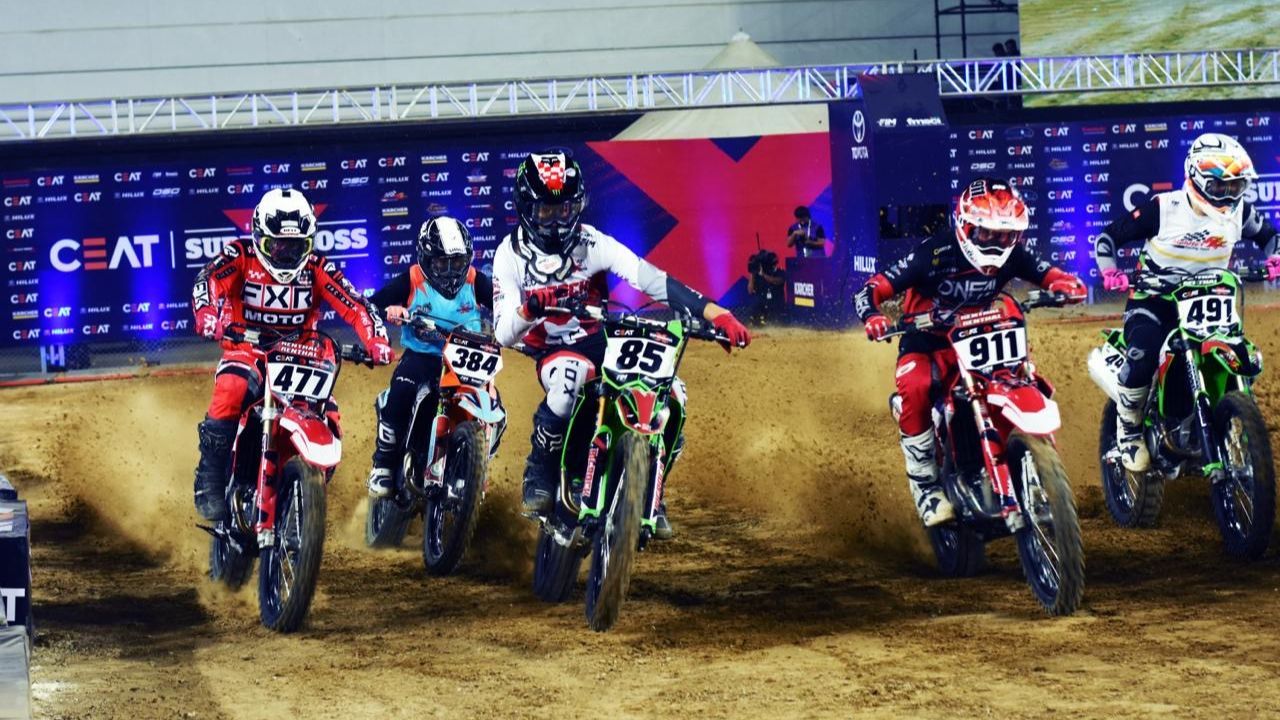 Indian Supercross Racing League: BigRock Motorsports wins Round 2 in Ahmedabad