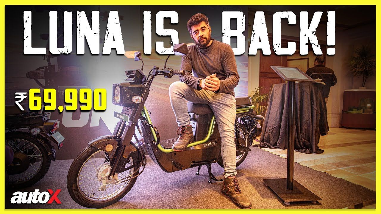 Kinetic Green E-Luna Launch Walkaround | The Moped India Loves Goes Electric! | 2024 | autoX