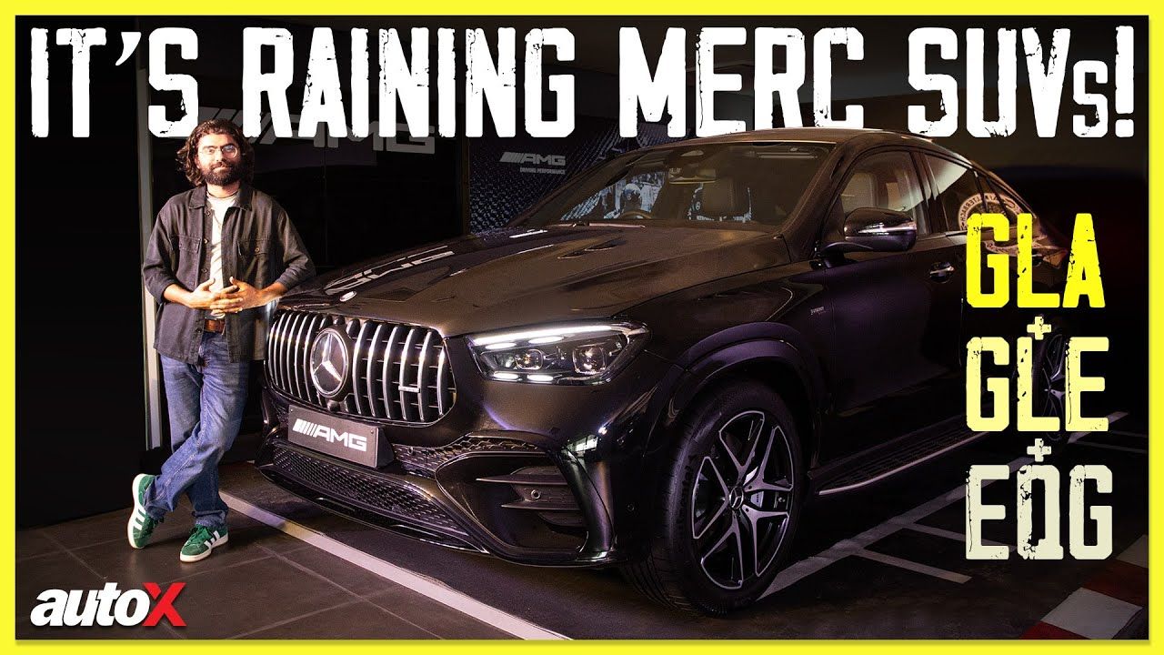 Mercedes-Benz Concept EQG, GLA, GLE 53 AMG Coupe Walkaround | Merc SUV Onslaught for India! | autoX