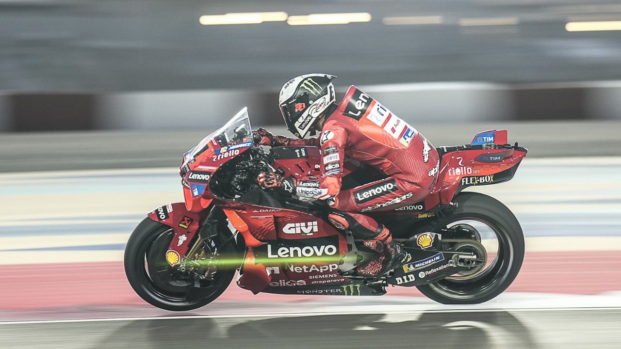 2024 MotoGP Qatar Test: Ducati's Pecco Bagnaia Dominant Day 1, Martin Close Behind