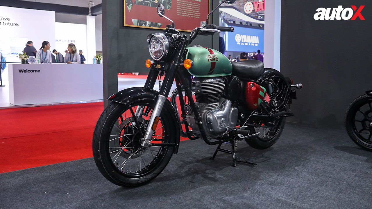 Royal Enfield Classic 350 Flex Fuel Bharat Mobility Expo