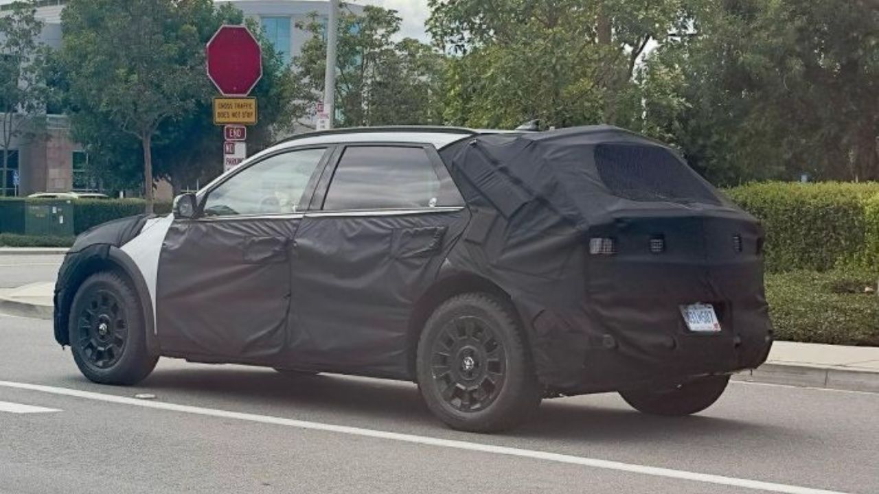 Off-road-focused Hyundai Ioniq 5 in the Works, Spotted with Blacked-out Wheels, All-Terrain Tyres and More