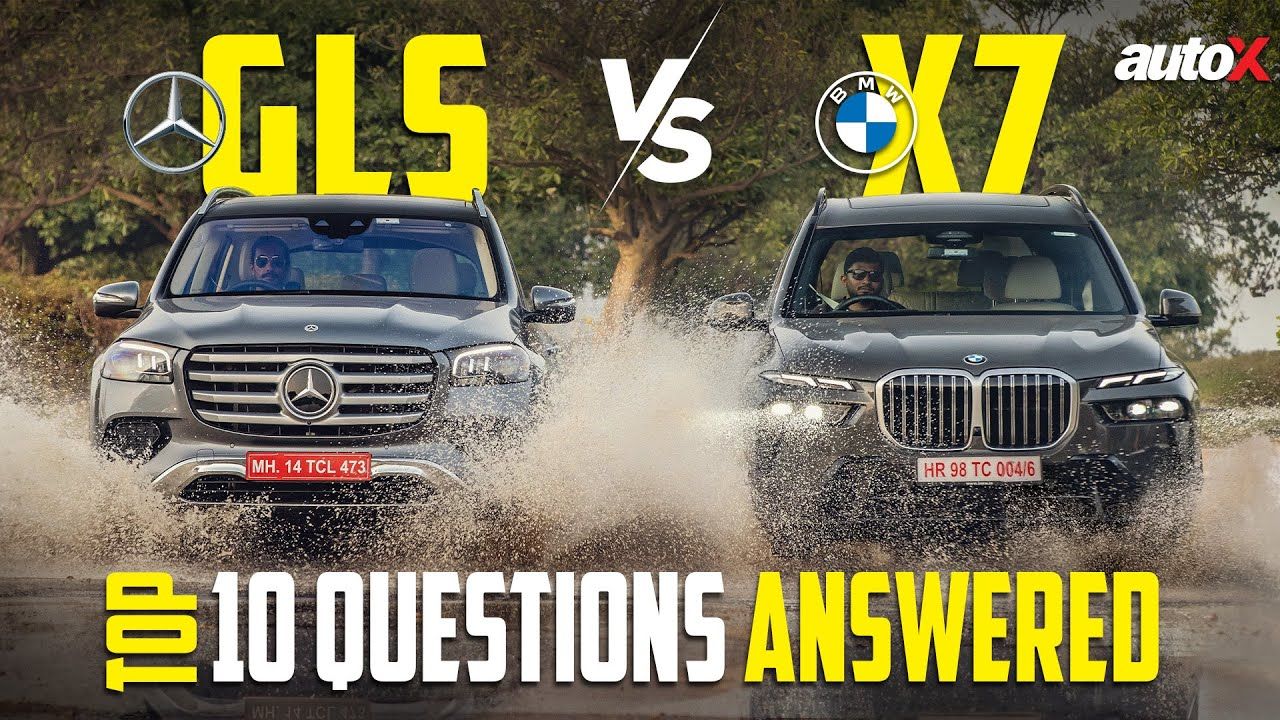 2024 BMW X7 vs Mercedes GLS Comparison Review | Finding the Winner in 10 Simple Questions | autoX