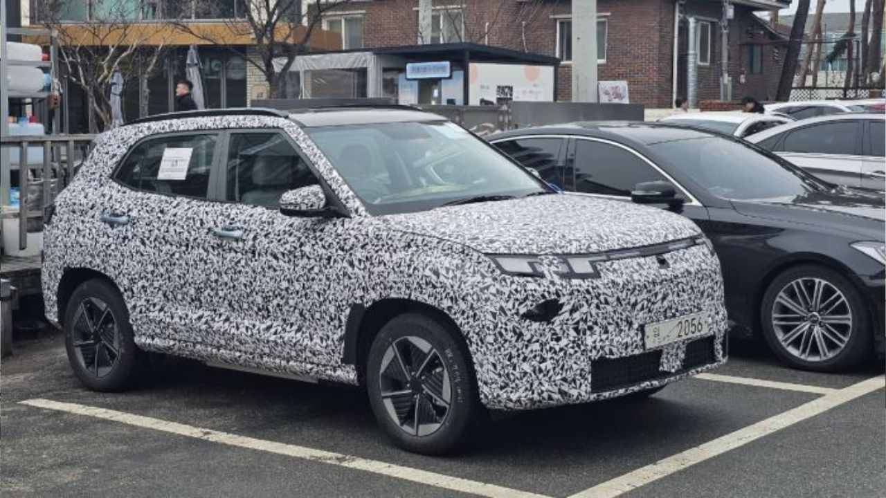Hyundai Creta EV Spotted 1 