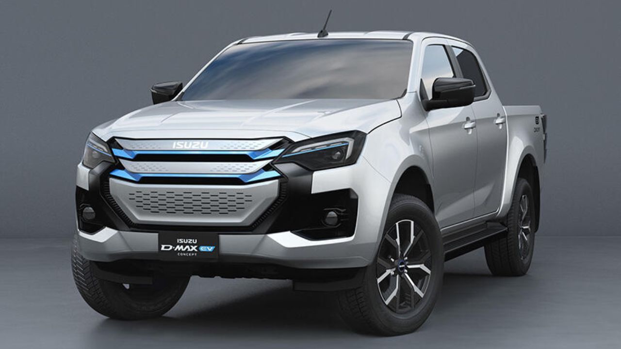 Isuzu D-Max Electric Concept Revealed with 174bhp, is More Powerful Than Base Diesel Variant