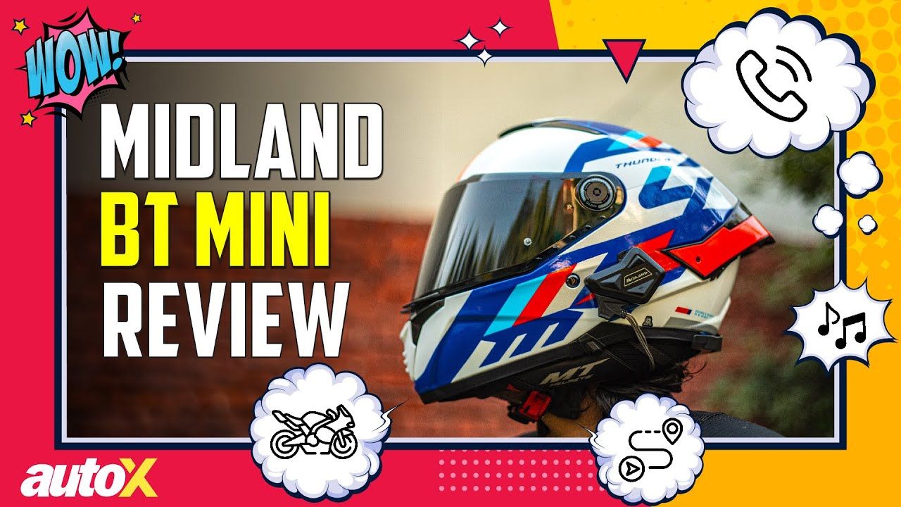 Midland BT Mini Motorcycle Intercom Review | Real Word Experience | 2024 | autoX