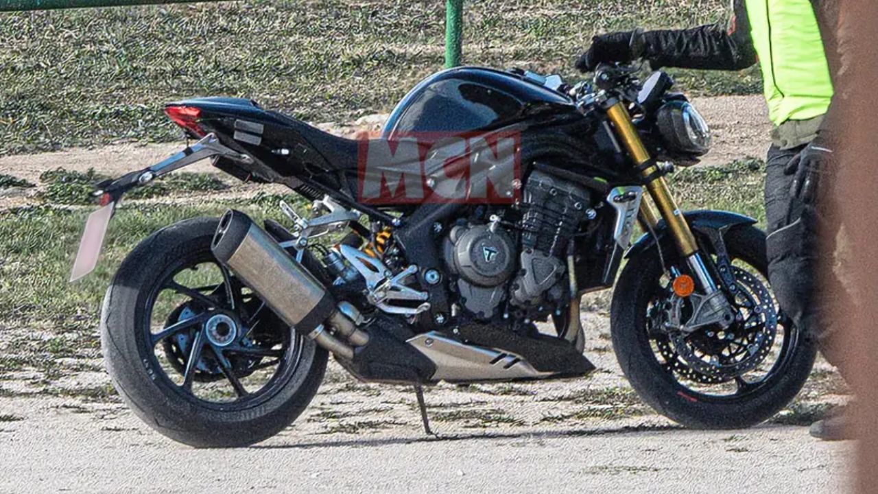 New Triumph Speed Triple 1200 RS Spotted Testing Ahead of Launch, Reveals Significant Upgrades