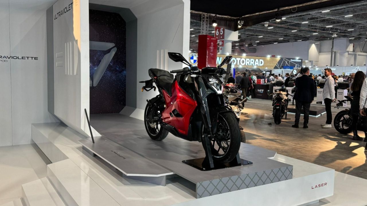 India-Made Ultraviolette F77 Showcased at Motobike Istanbul 2024