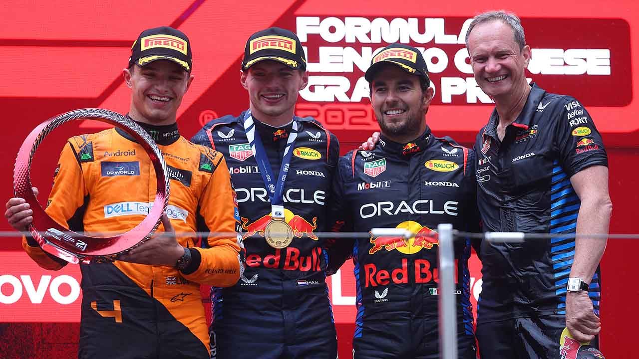 F1: Max Verstappen Wins a Chaotic Chinese GP Ahead of Lando Norris and Sergio Perez