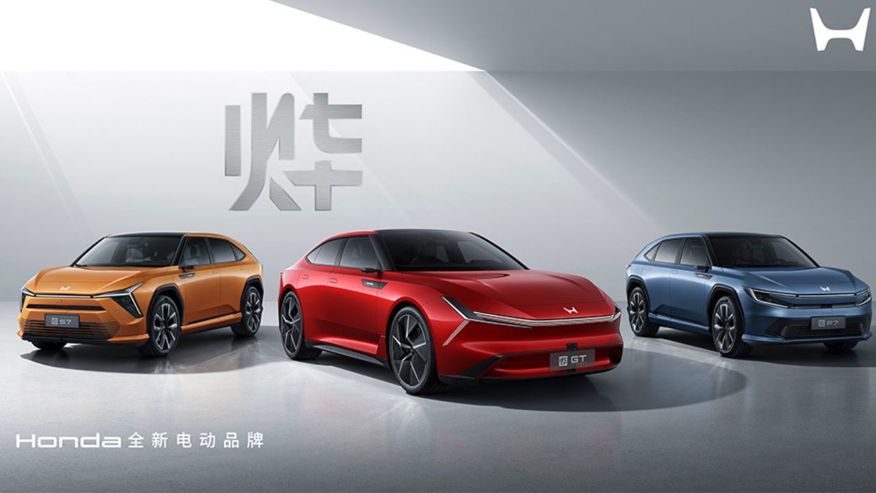 Honda P7, S7, and GT Concept Electric Ye Series Unveiled Ahead of Auto China 2024