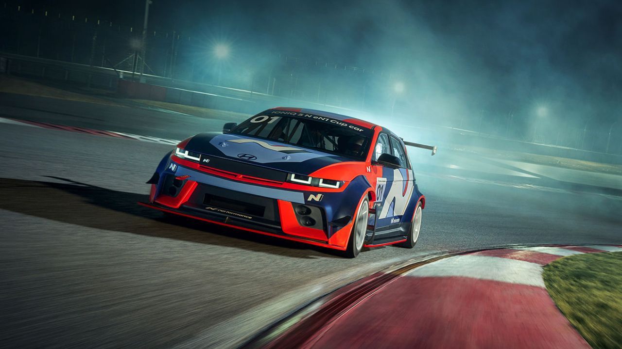 Hyundai Ioniq 5 N eN1 Touring Cup Car with Redesigned Body Kit Revealed