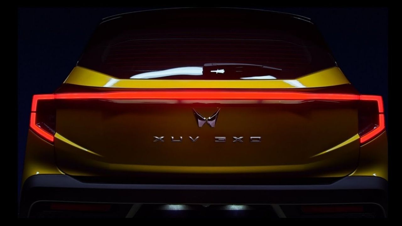 Mahindra XUV 3XO Teased Again Ahead of India Launch on April 29, to Get AdrenoX Connected Car Tech