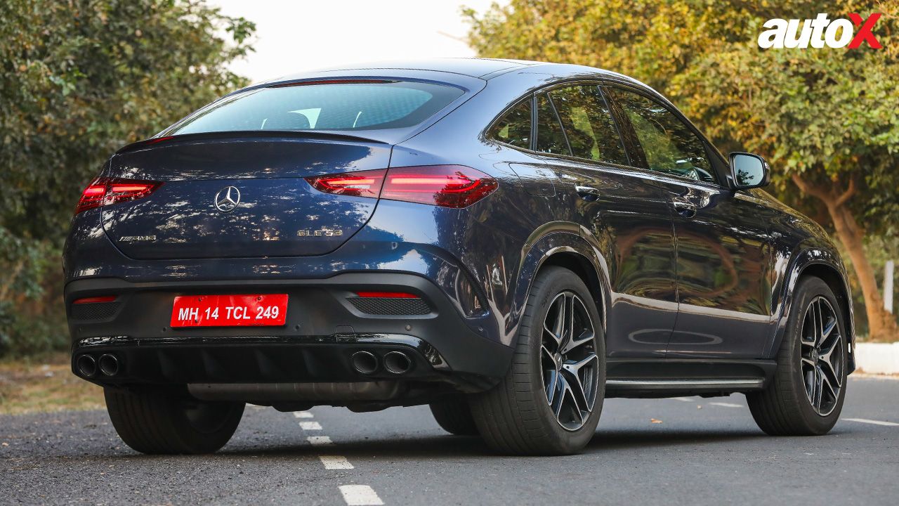 Mercedes Benz AMG GLE Coupe Rear View 