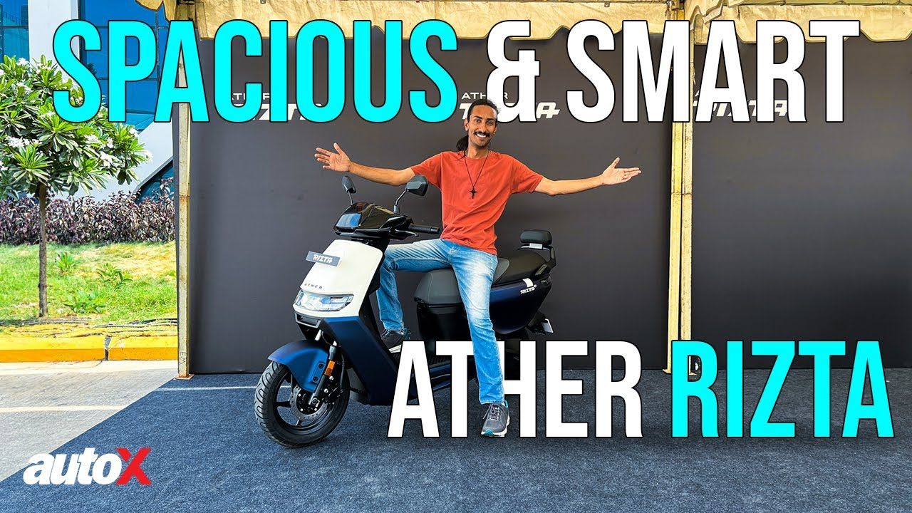 New Ather Rizta Walkaround | The Perfect Family Scooter? | Electric Scooter 2024 | autoX