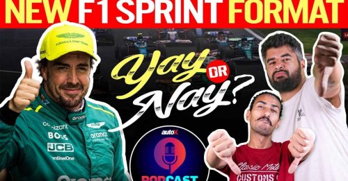 New F1 Sprint Format Works But There's A BIG PROBLEM! | autoX Podcast 2024