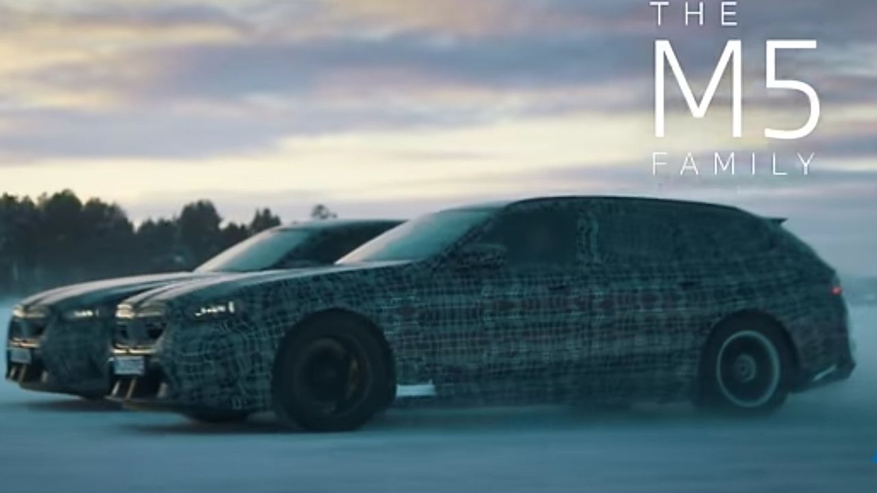 2025 BMW M5 Teaser