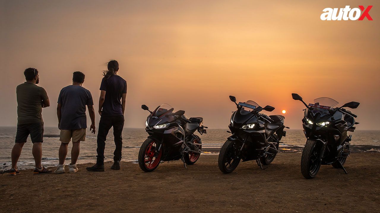 Aprilia RS 457 vs Kawasaki Ninja 500 vs Yamaha YZF-R3 - Photo Gallery