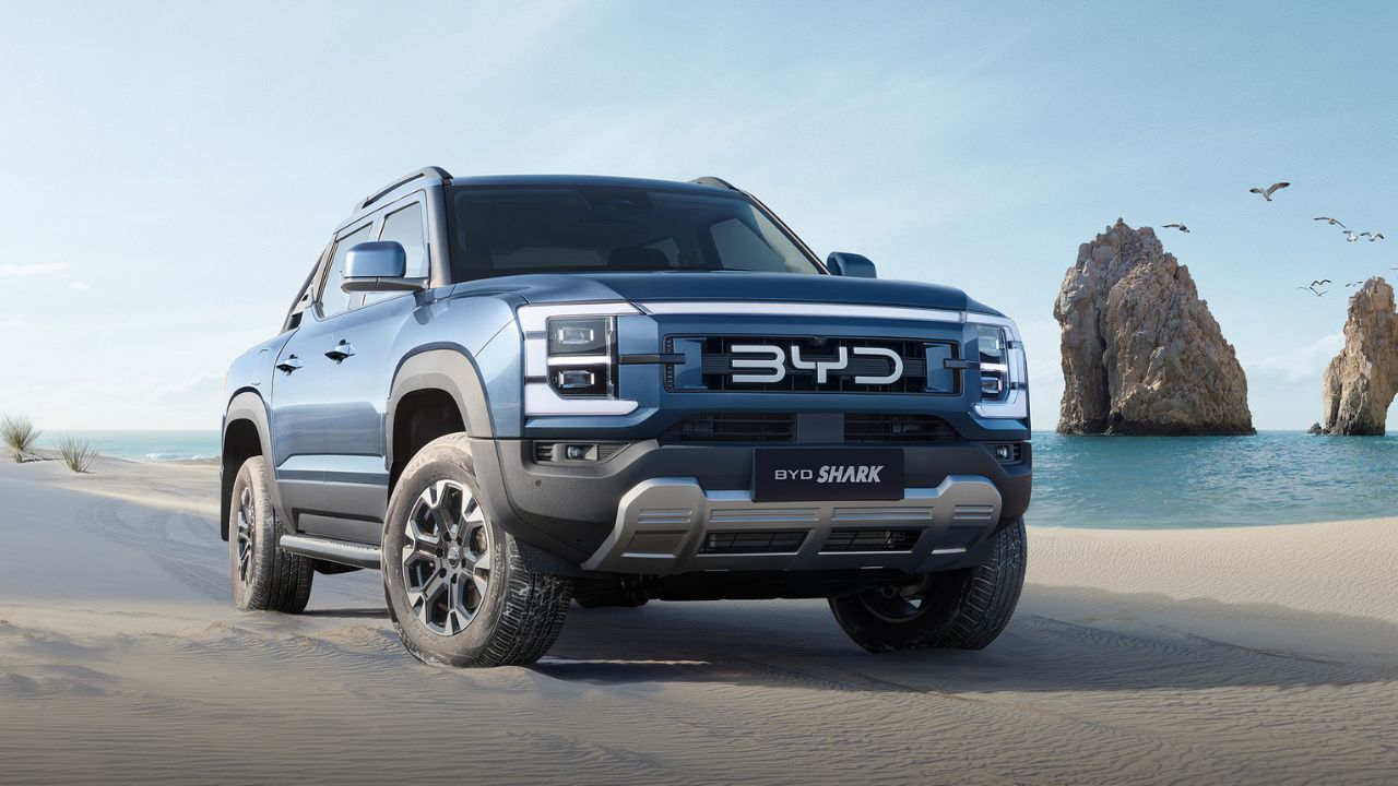 BYD Shark Pickup Truck with Plug-in Hybrid Powertrain Unveiled Globally, Claims 840km Range