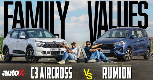 Citroen C3 Aircross vs Toyota Rumion 2024 | The Ultimate Budget Family Car Battle | autoX