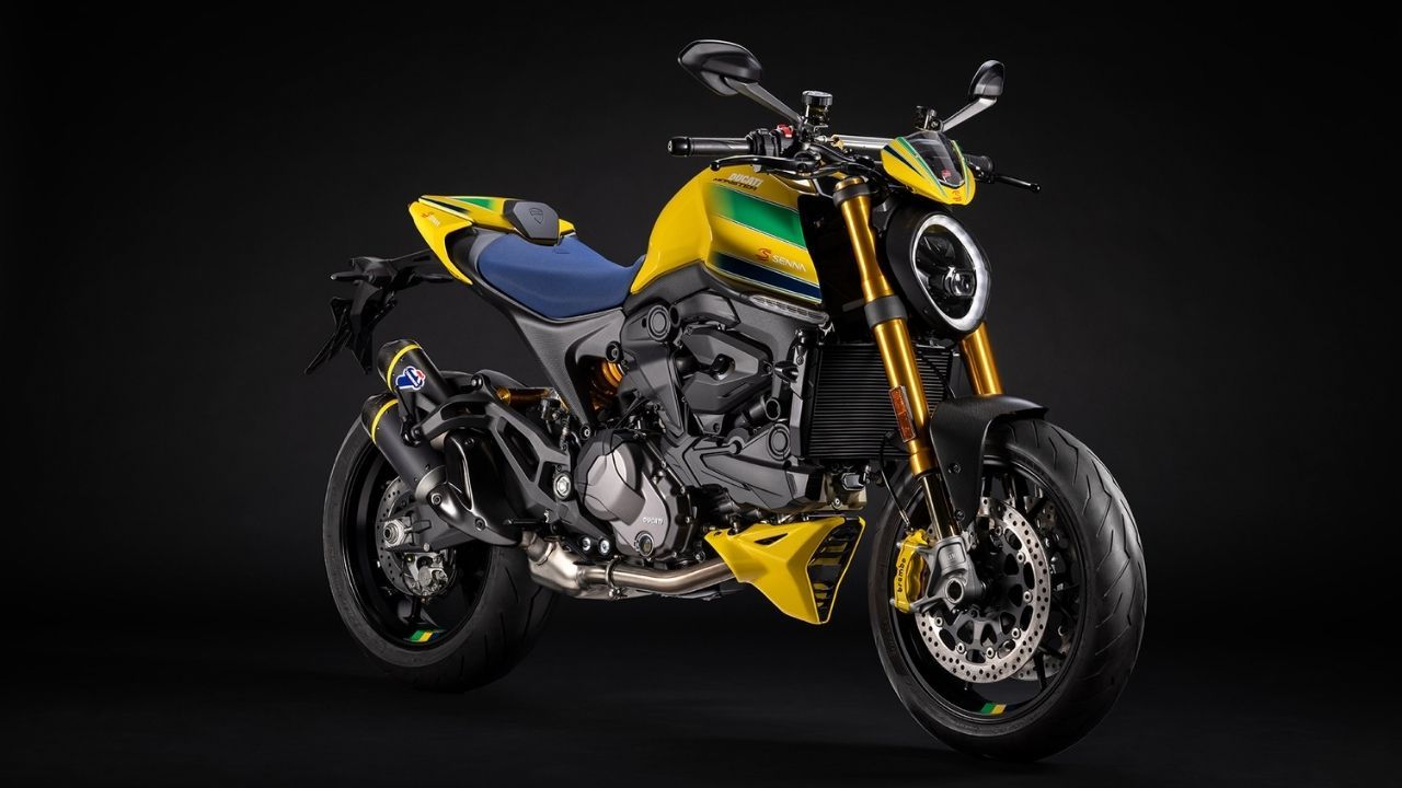 Ducati Monster Senna Unveiled as Tribute to F1 Racing Icon