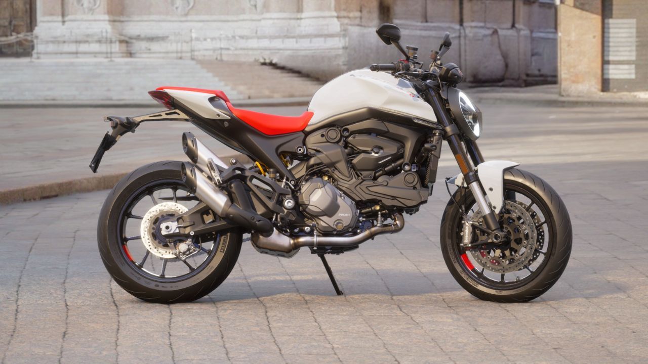 Ducati Monster Gets New Iceberg White Colour Option in India; Price Starts from Rs 13.05 Lakh