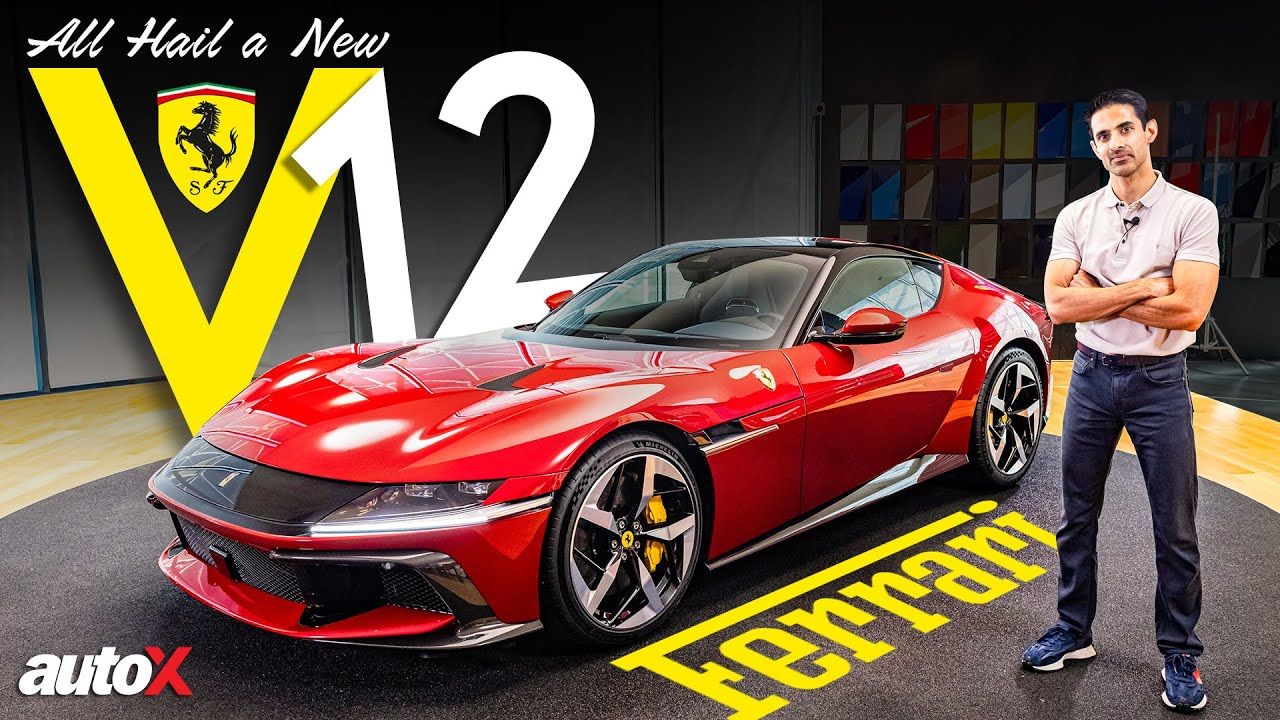 Ferrari 12Cilindri – An 830BHP V12 Supercar for Your Bedroom Wall | autoX Exclusive Walkaround
