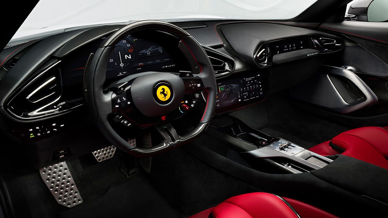 Ferrari 12Cilindri V 12 Supercar India Interior
