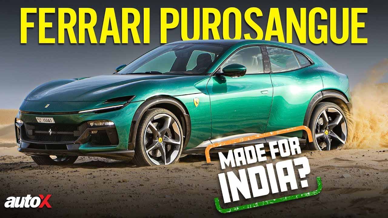 Ferrari Purosangue First Drive Review Is This The Ultimate SUV For India 2024 AutoX