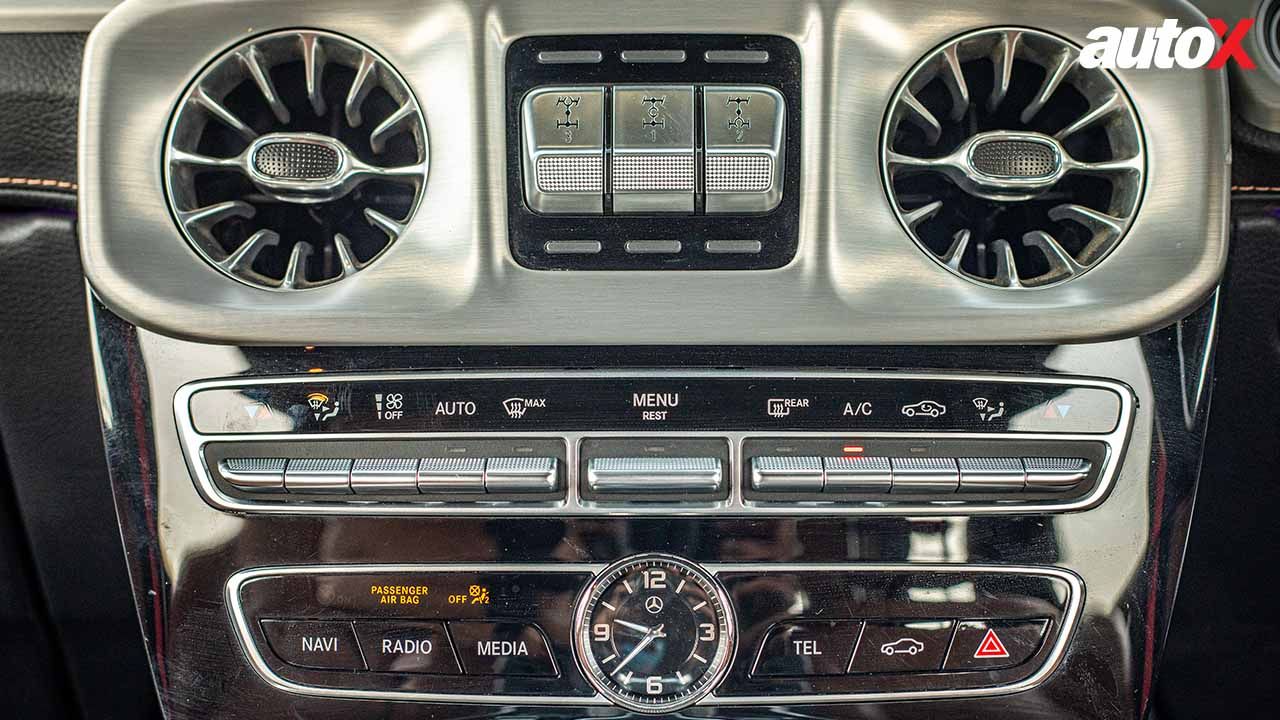 Mercedes Benz G Class AC Controls