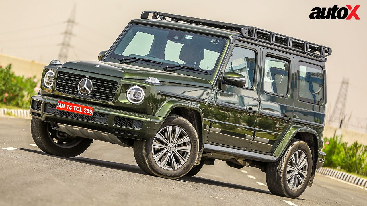 Mercedes Benz G Class Left Front Three Quarter