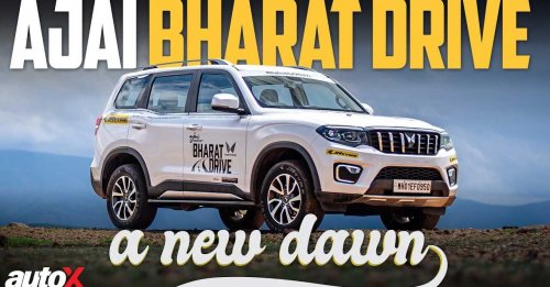 AJAI Bharat Drive with autoX ft. Mahindra Scorpio N | Celebrating's India's Progress | 2024 | autoX